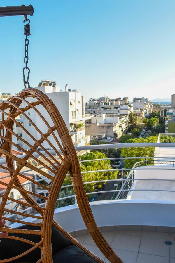 Boutique Penthouse Next To Stavros Niarchos Foundation Lejlighed Athen Eksteriør billede