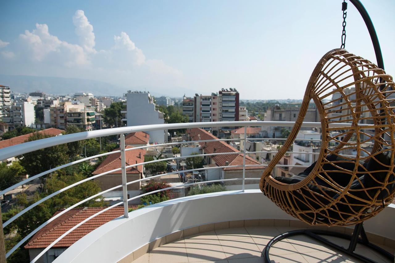 Boutique Penthouse Next To Stavros Niarchos Foundation Lejlighed Athen Eksteriør billede