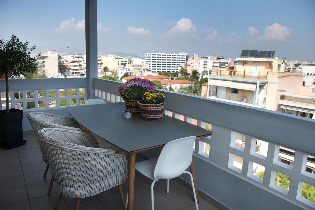 Boutique Penthouse Next To Stavros Niarchos Foundation Lejlighed Athen Eksteriør billede
